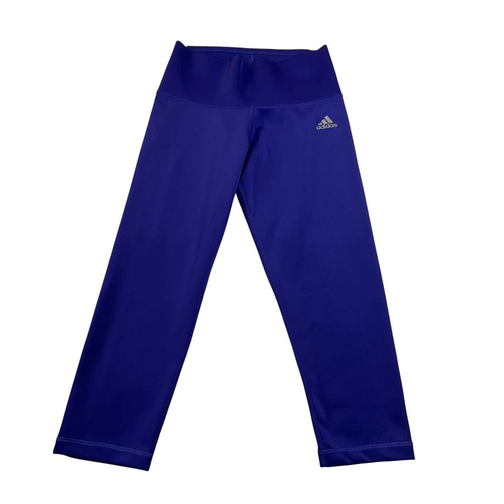 Adidas Women's Climalite Cropped Capri Leggings Size XS Workout Athletic Gym